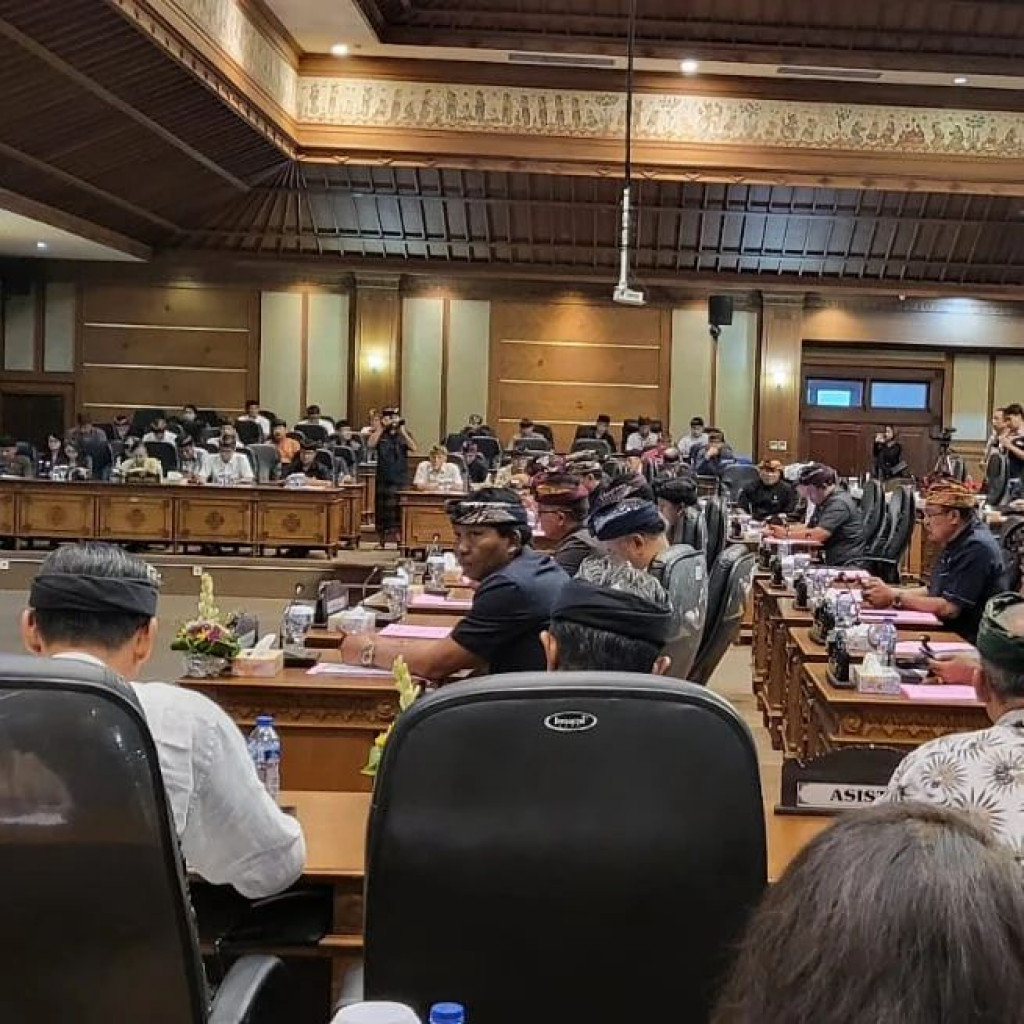 Rapat Paripurna Penyampaian Rekomendasi DPRD Kabupaten Badung Terhadap